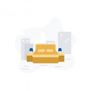 King Room with Roll-In Shower - Accessible/Non Smoking